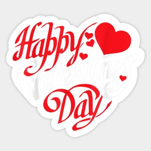 Happy Valentines Day Sticker